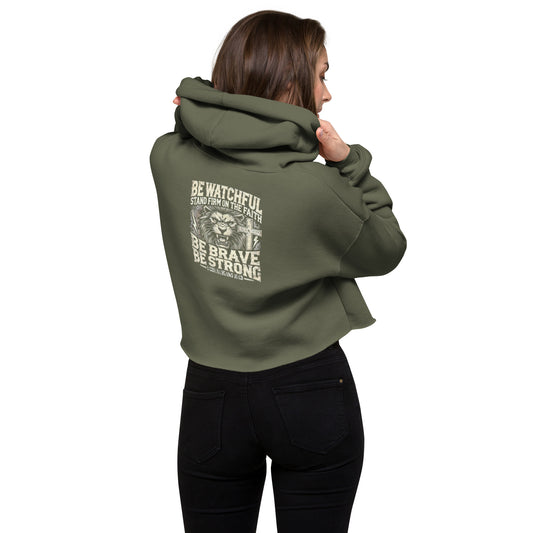 "Be Watchful, Be Brave, Be Strong" Women’s Hoodie