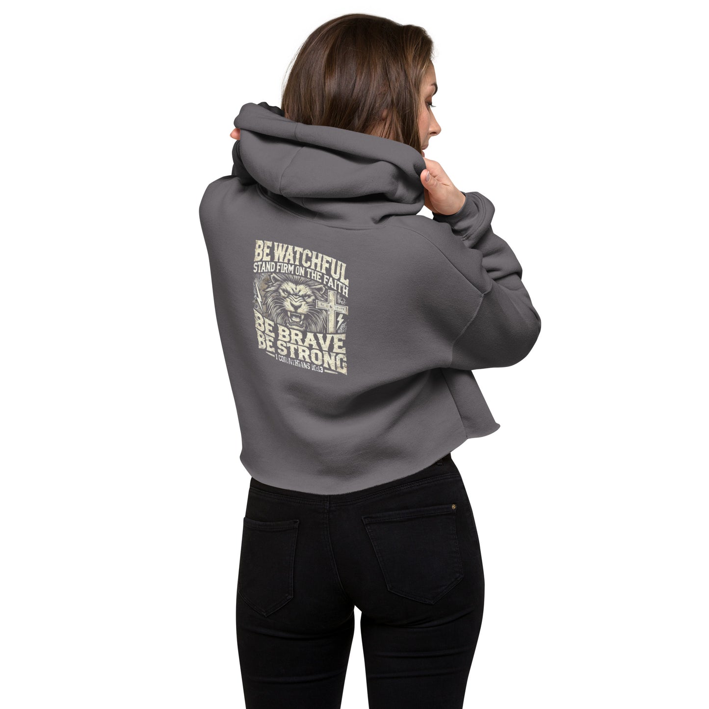 "Be Watchful, Be Brave, Be Strong" Women’s Hoodie